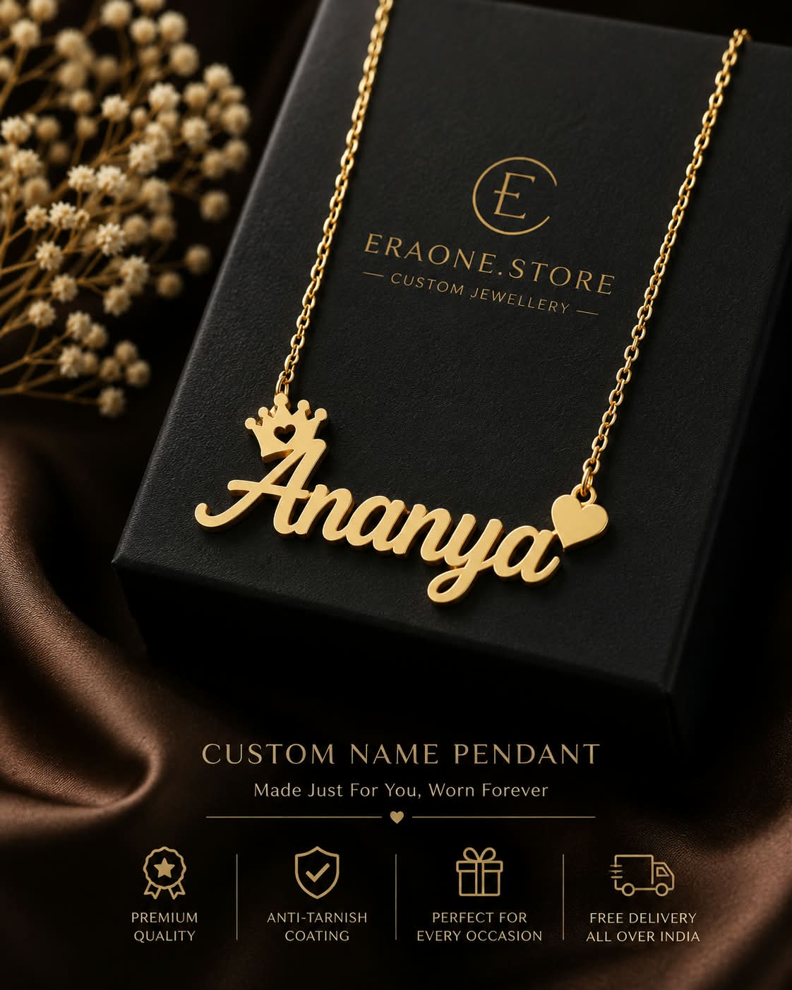 Personalized Name Pendant