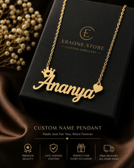 Personalized Name Pendant